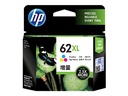 HP 62XL - 11.5 ml - Alto rendimiento - color (cian, magenta, amarillo) - original - cartucho de tinta - para ENVY 55XX, 56XX, 76XX; Officejet 200, 250, 57XX, 8040