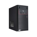 Gabinete Micro ATX XTECH All Black con Fuente 600W