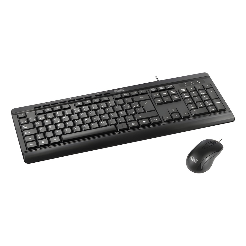 Kit Teclado Y Mouse Inalámbrico Cableado