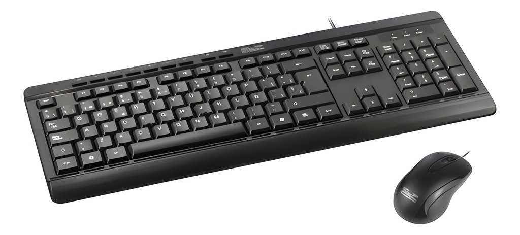 Kit Teclado Y Mouse Inalámbrico Cableado