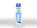 Botella de Tinta Epson 504 70ml Cian
