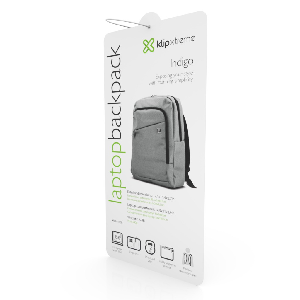 Mochila Para Laptop 15.6" Gris