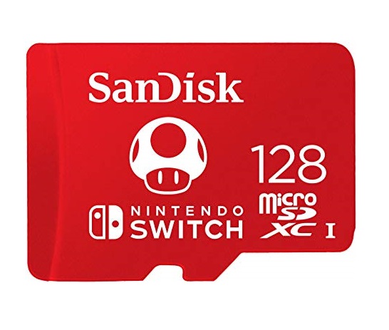 Tarjeta MicroSD 128GB Clase 10 UHS-I SANDISK