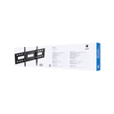 Soporte Fijo Inclinable Para Pantallas 32-90" 75Kg Acero Negro