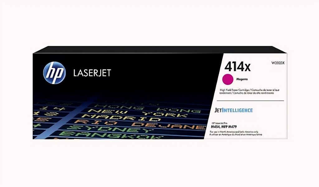 Tóner Original Hp 414X Magenta Alto Rendimiento