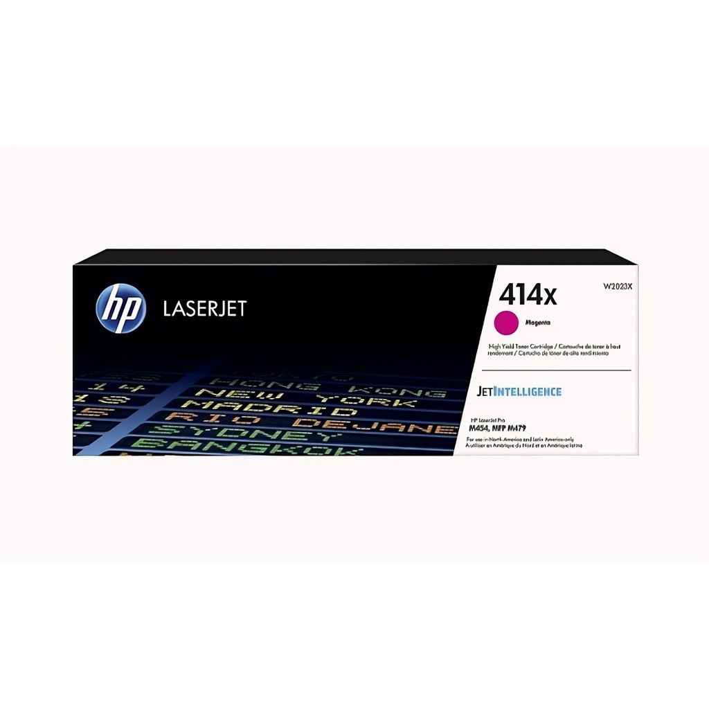 Tóner Original Hp 414X Magenta Alto Rendimiento