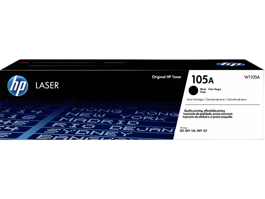 Tóner Original Hp 105A Negro