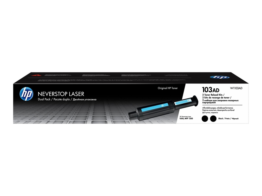 Tóner De Repuesto Hp 103AD - Paquete De 2