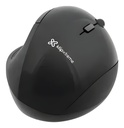 Mouse Inalámbrico 2.4GHZ 6 Botones Ergonómico Negro