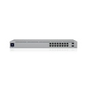 Switch No Administrable 16 Puertos Gigabit 2 Uplinks Sfp PoE+ 42W