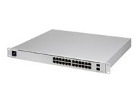 Switch L2 Administrable 24 Puertos Gigabit PoE+ 400W UBIQUITI USW-Pro-24-POE