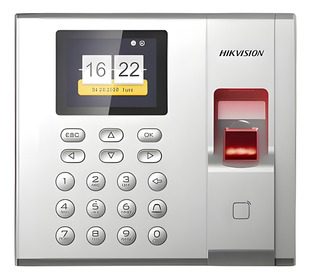 Terminal Biométrica Facial Y Huella Con Tarjeta, 2.4" LCD, 1000 Usuarios, IP65