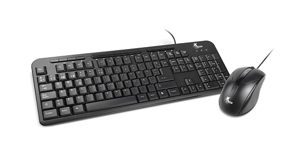 Combo Teclado + Ratón Cableado XTECH