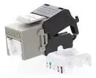 Conectores - Keystone Jack - Cat6A
