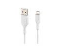 Belkin BoostCharge - Cable Lightning - Lightning macho a USB macho - 1 m - blanco