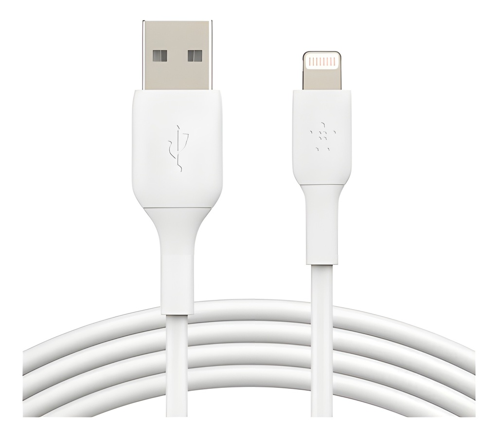Cable De Carga Lightning USB-A Lightning 2m 15W Mfi