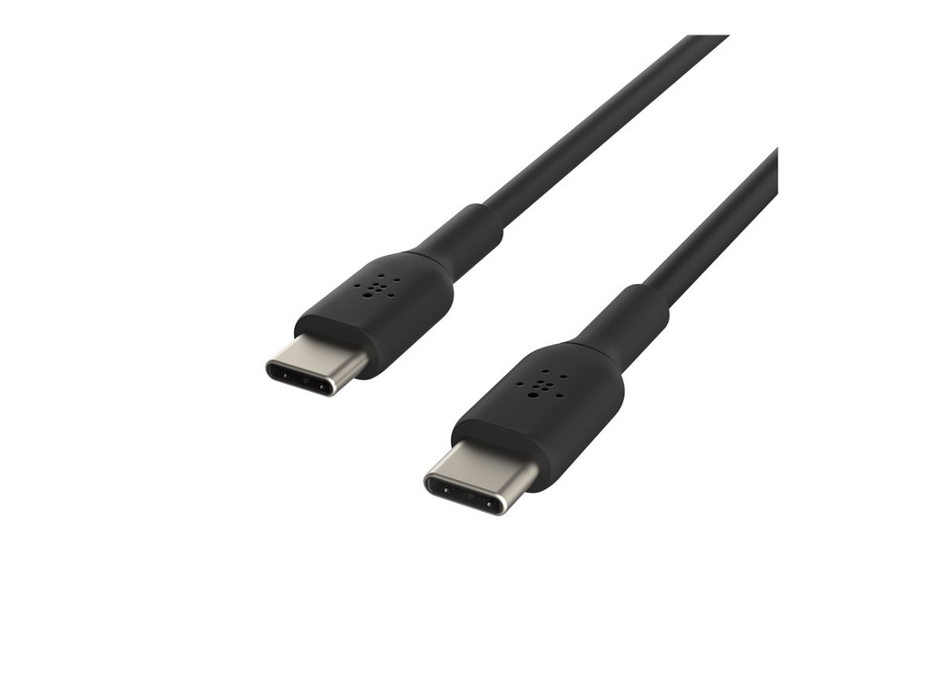 Belkin BoostCharge - Cable USB - 24 pin USB-C (M) a 24 pin USB-C (M) - 1 m - negro