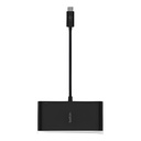 Adaptador De Video USB-C Macho A VGA Hembra Y HDMI