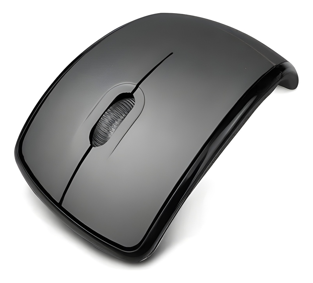 Mouse Inalámbrico 1000dpi 3 Botones Ergonómico Gris
