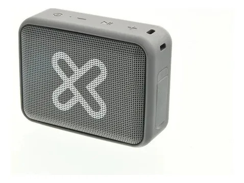 Parlante Portátil Bluetooth Tws Kbs-025 Gris Resistente Al Agua Ipx7