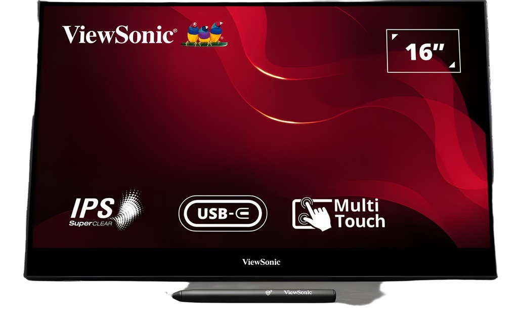 Monitor Gamer Ips 15.6 Full HD 60 Touch