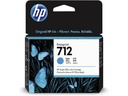 TINTA HP 712 Cián