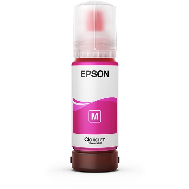 Botella de Tinta Epson T555 Magenta para EcoTank L8160, L8180