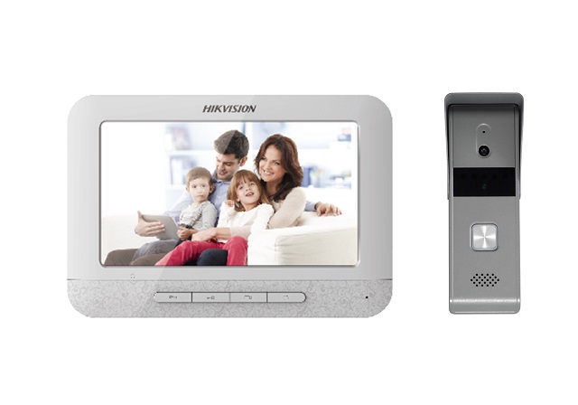 Kit de Videoportero Hikvision con Monitor LCD 7" y Cámara CMOS