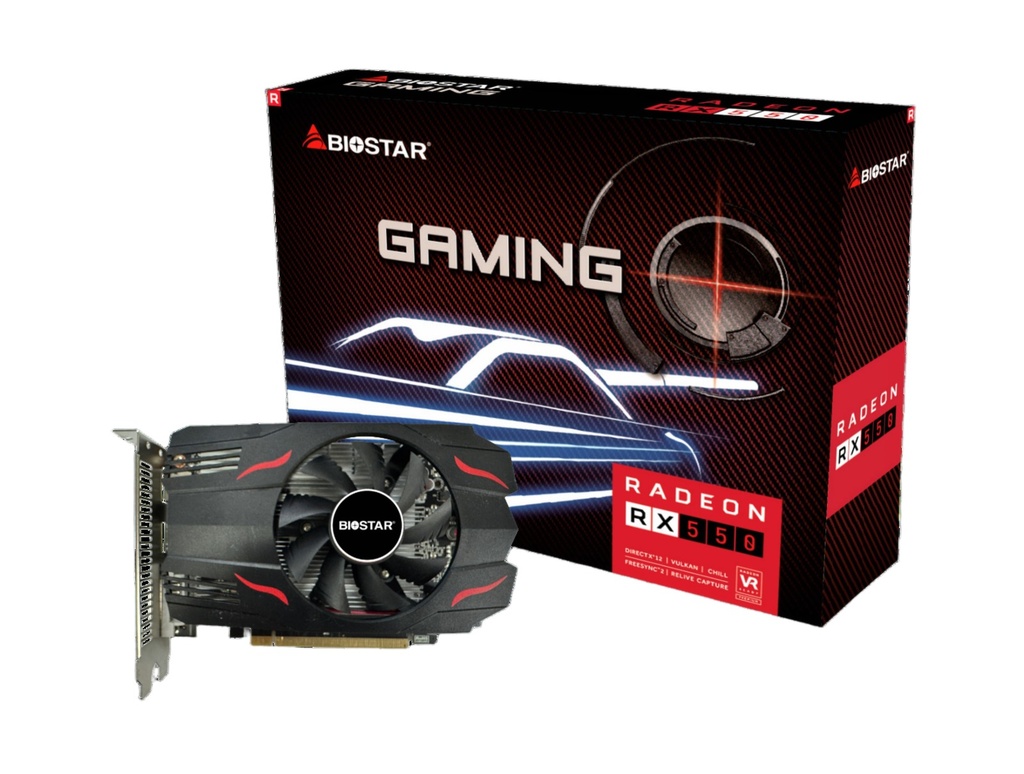 Tarjeta De Video Amd Rx 550 4GB Gddr5
