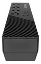 Regulador Automático De Voltaje Forza 500W 1000VA 4 Salidas Negro