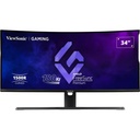 Monitor Gamer Va 34" 2K 180Hz 1ms Curvo