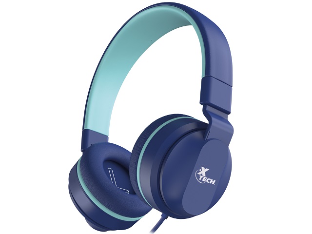 Auriculares con Micrófono XTECH Avid for Kids Blue