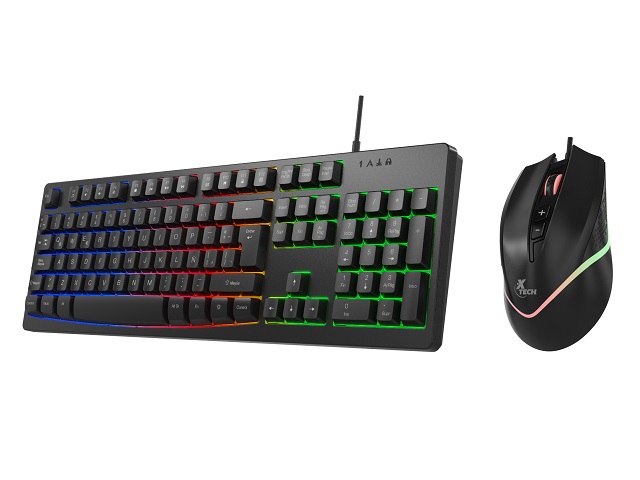 Keyboard, mouse and mouse pad