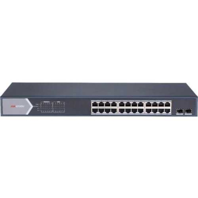 Switch L2 Administrable 24 Puertos Gigabit PoE+ 370W HIKVISION