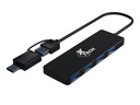 Hub USB 3.0 4 Puertos XTECH