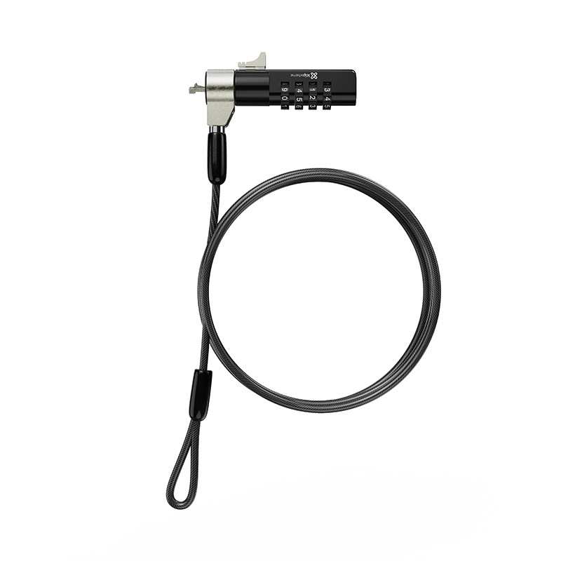 Cable De Seguridad Para Notebook Con Candado De Combinación De 4 Dígitos