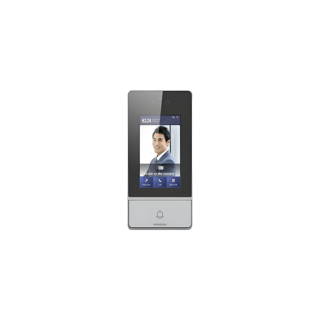 Videoportero IP Residencial 2MP Reconocimiento Facial 2 Botones WiFi/PoE