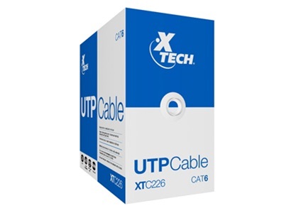 Rollo Cable UTP Cat6 305m XTECH