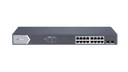 Switch No Administrable 16 Puertos Gigabit 2 Uplinks Sfp PoE 250W