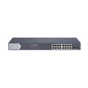 Switch No Administrable 16 Puertos Gigabit 2 Uplinks Sfp PoE 250W