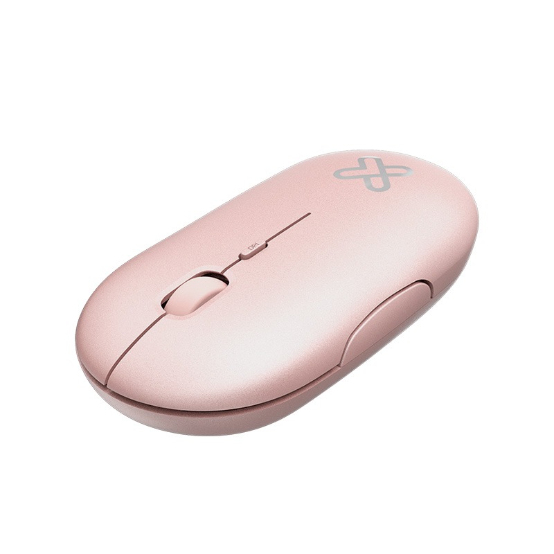 Mouse Inalámbrico 1600Dpi 4 Botones Ergonómico Rosa