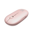 Mouse Inalámbrico 1600Dpi 4 Botones Ergonómico Rosa