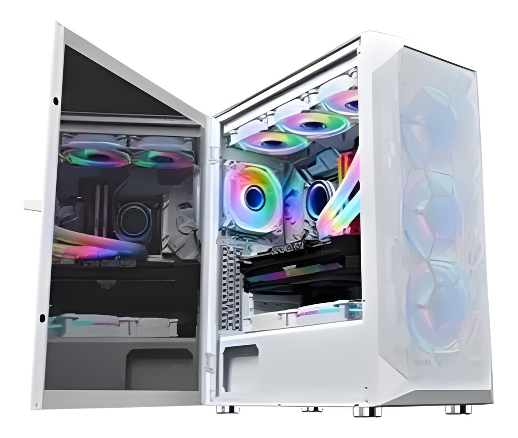 Gabinete Atx Mid Tower Blanco