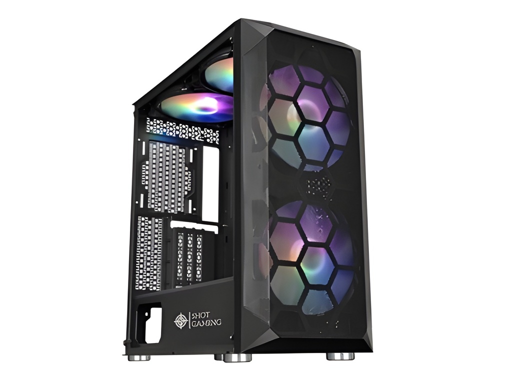 Gabinete Atx Medio Negro