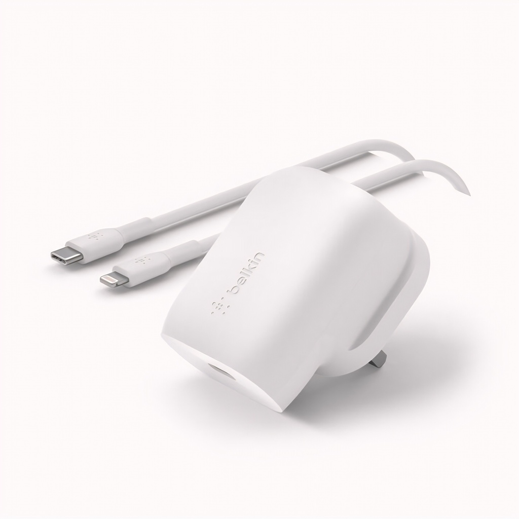 Cargador De Pared 30W 1x USB-C Con Tecnología Pps Y Fast Charge Pd 3.0
