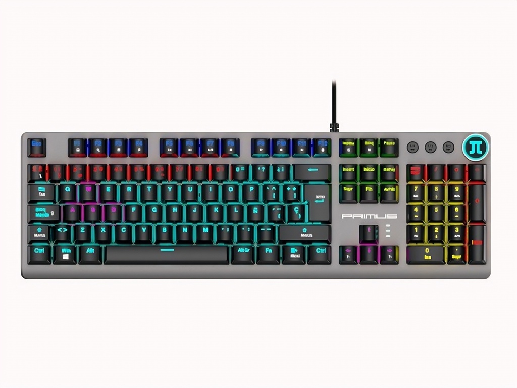Teclado Español USB Con Iluminación