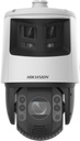 Cámara IP Domo PTZ 6MP ColorVu Exterior 2.8mm Infrarroja 200m Audio AcuSense