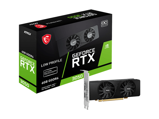 Tarjeta De Video Nvidia Geforce Rtx 3050 Lp 6G Gddr6