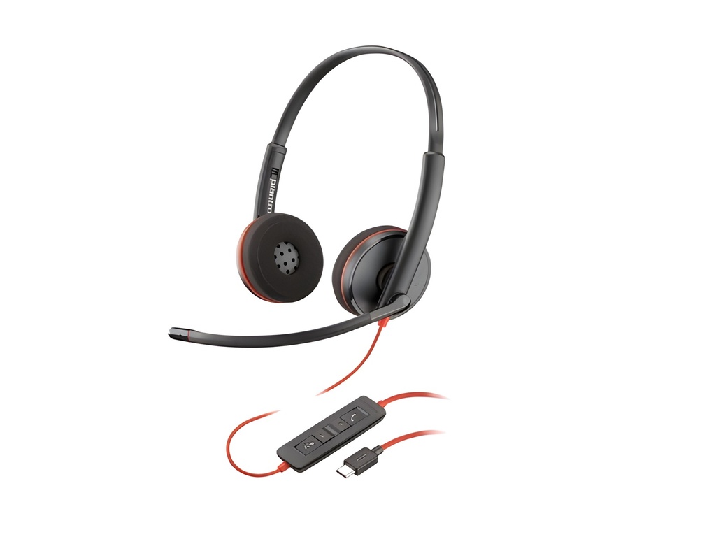 Auricular Headset USB-C Blackwire 3220 Stereo