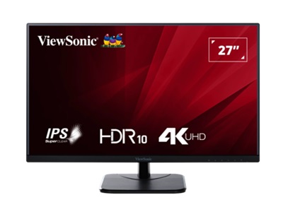 Monitores - ViewSonic VA2756-4K-MHD 27" Monitor IPS (3840x2160) UHD 60Hz